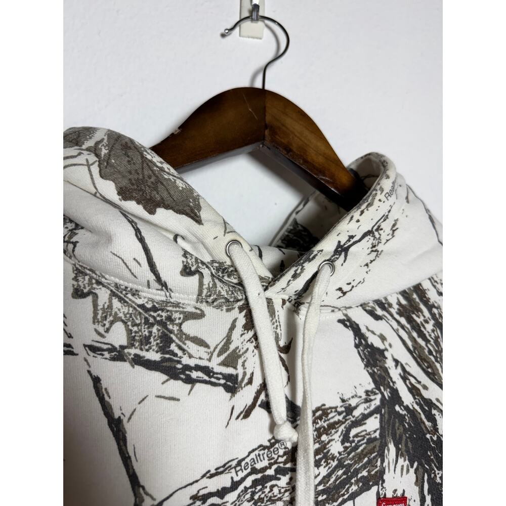 Supreme Small Box Snow Camo Hooded Sweatshirt - Picture 5 of 6